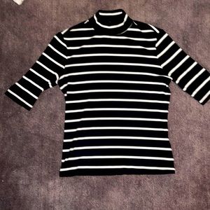 Black & White Striped Shirt